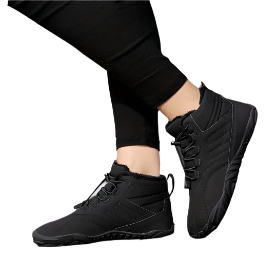 Søren - Zapatillas ortopédicas descalzas con cordones ajustables y suela flexible