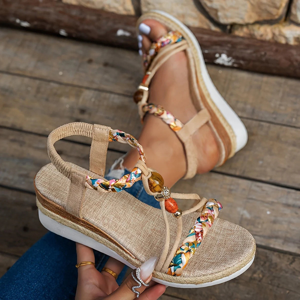 Solviva - Boho Chic Kilesandalen