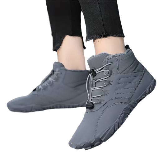 Søren - Zapatillas ortopédicas descalzas con cordones ajustables y suela flexible