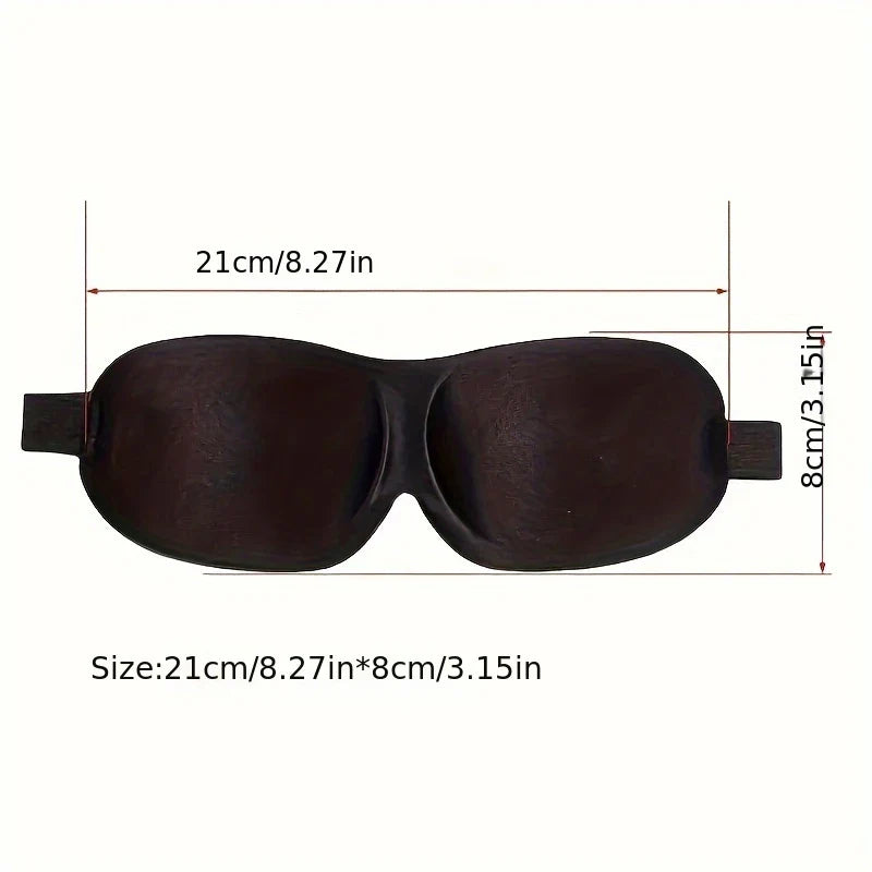 NoirRest - Máscara de sueño ergonómica 3D para protección completa contra la oscuridad