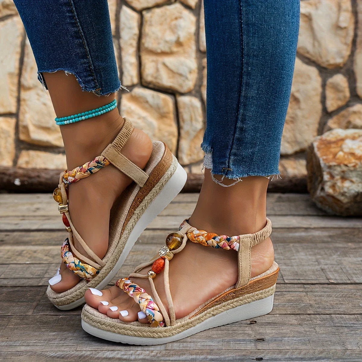 Solviva - Sandalias Kiles Boho Chic