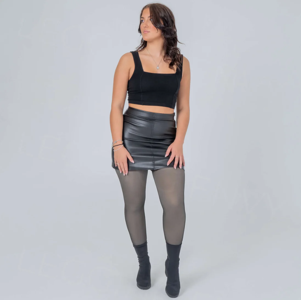 Nadine - Leggings transparentes de stretch