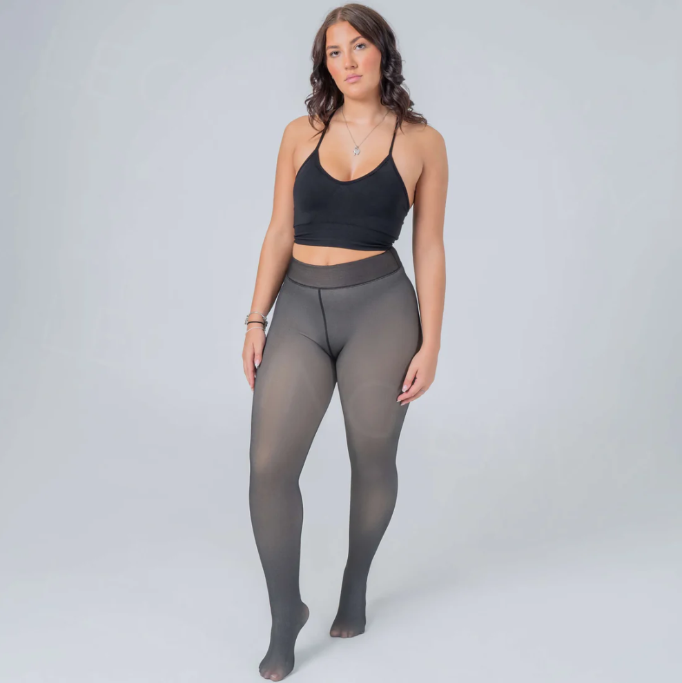 Nadine - Durchsichtige Stretch-Leggings
