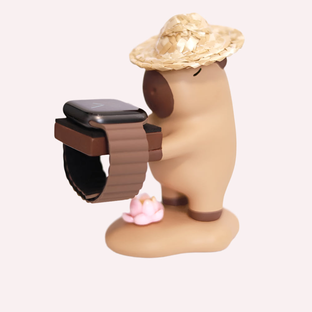 CritterTime - Lustiger Tierform-Ständer für Smartwatches und Uhren