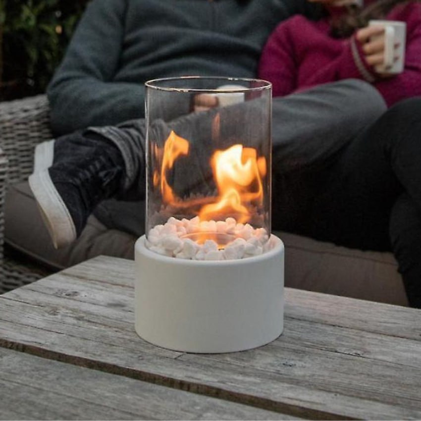 GlowFlame – Elegant Tisch-Bioethanol-Kamin