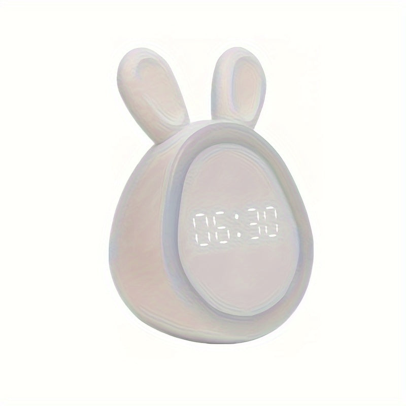 Bunny Reloj despertador adorable con luz nocturna
