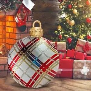Boule de Noël gonflable