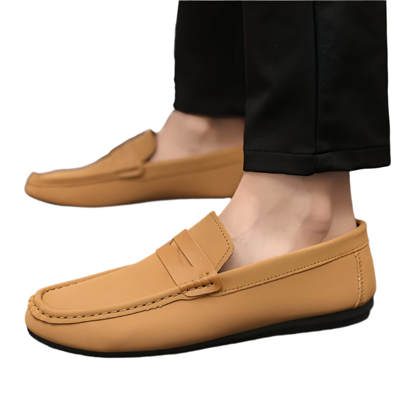 Raymund – Klassiske slip-on loafers med rundet tå