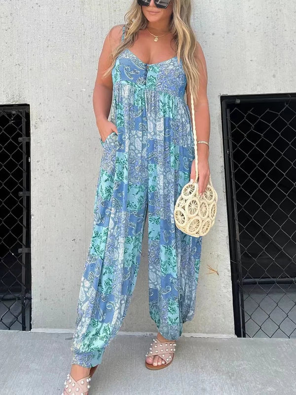 Pernille - Elegante Ballonhosen und Jumpsuit mit Druck