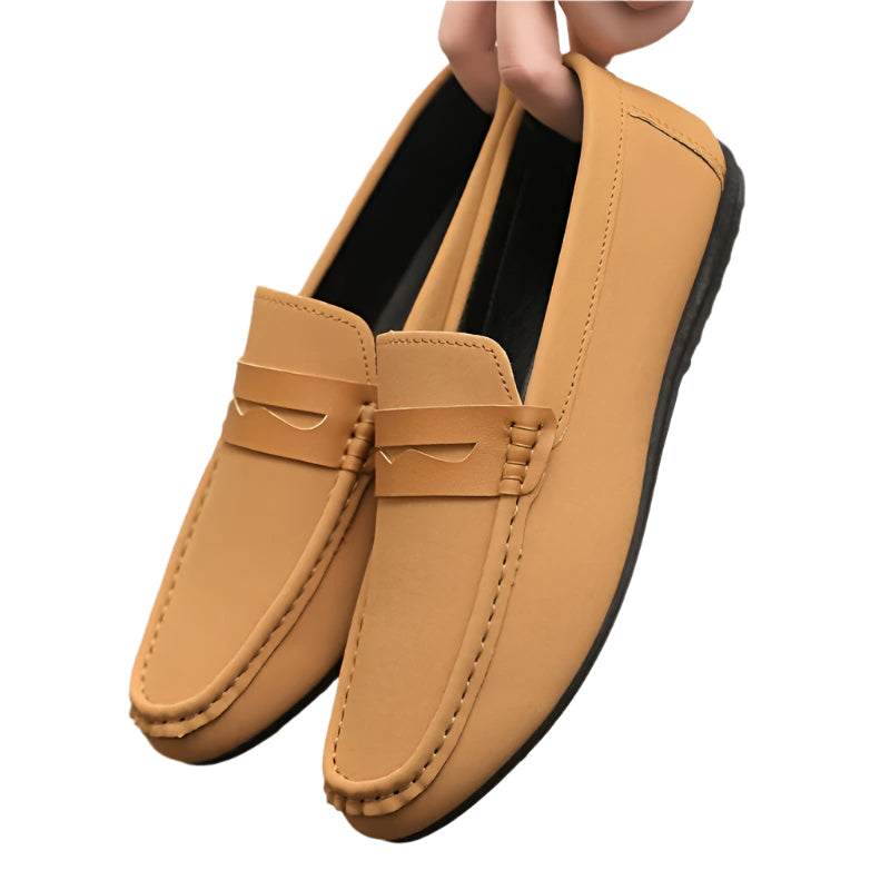 Raymund – Klassiske slip-on loafers med rundet tå