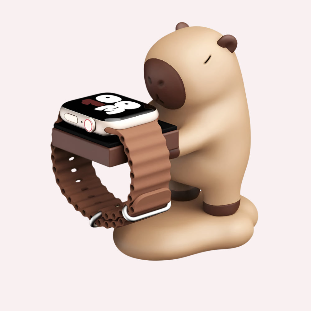 CritterTime - Lustiger Tierform-Ständer für Smartwatches und Uhren