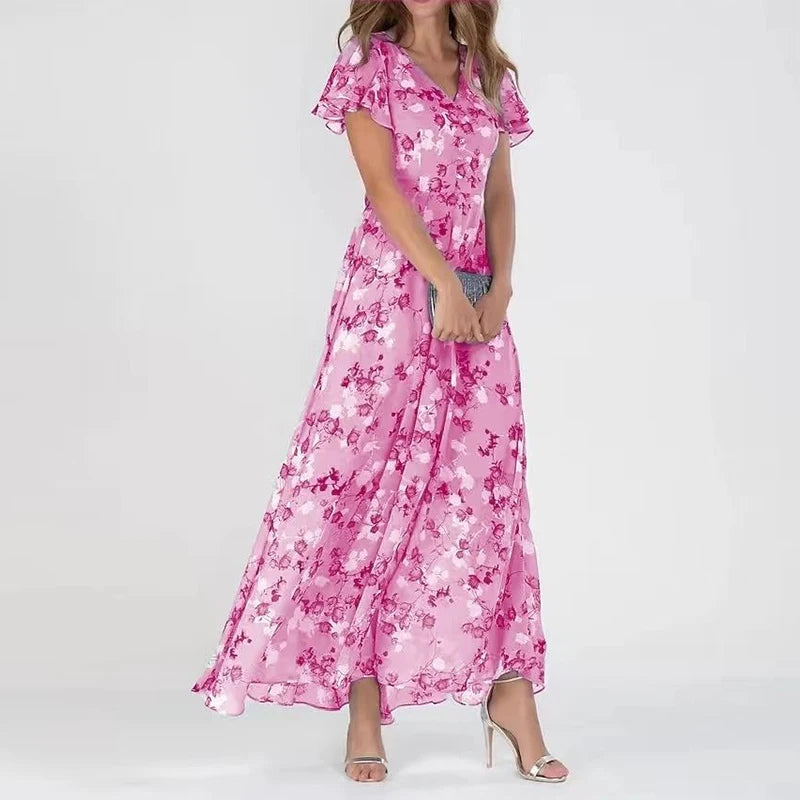 Jade | Farbenfrohe elegante Kleid