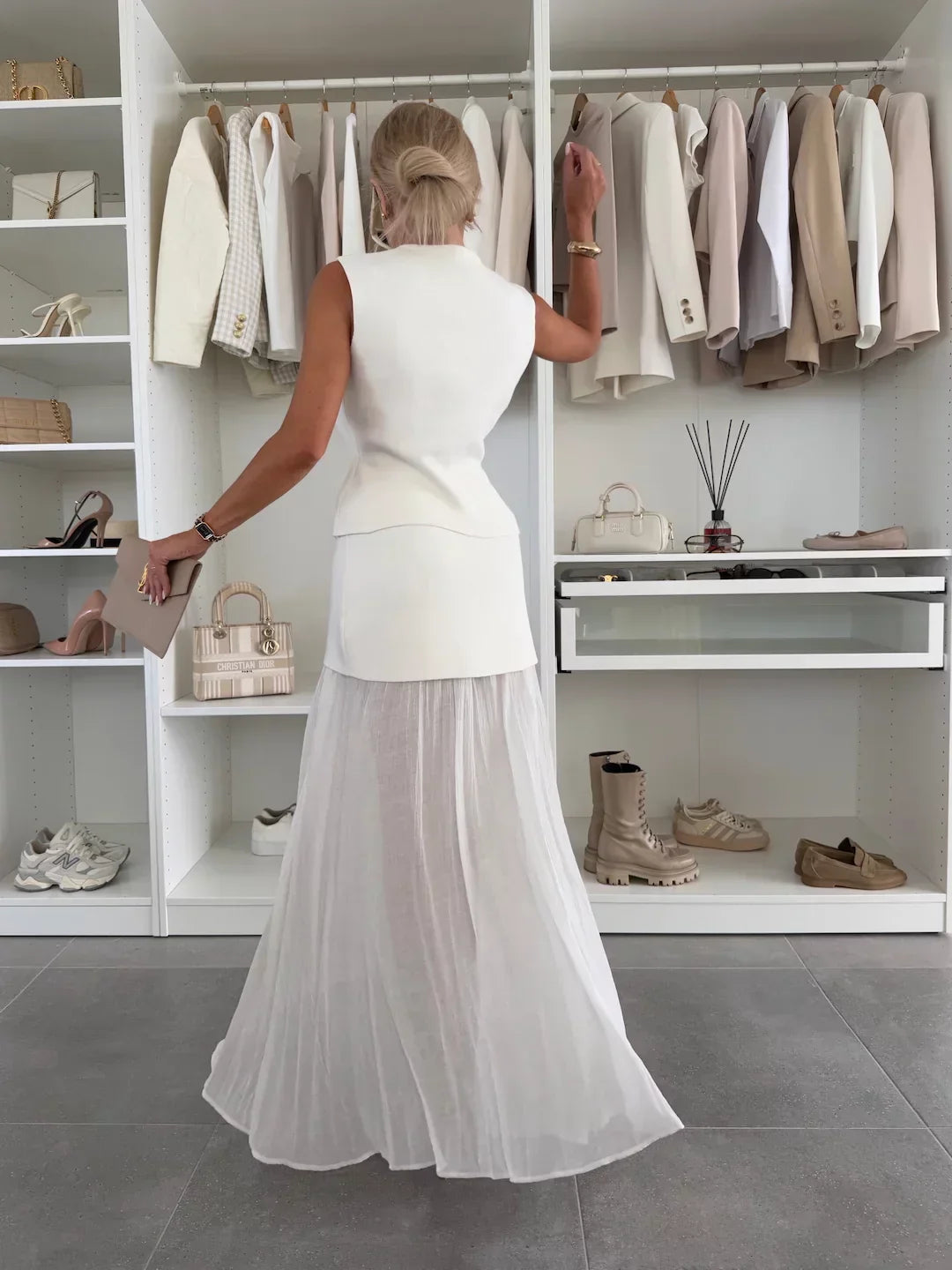 Clara – Elegantes Set mit Top und Rock