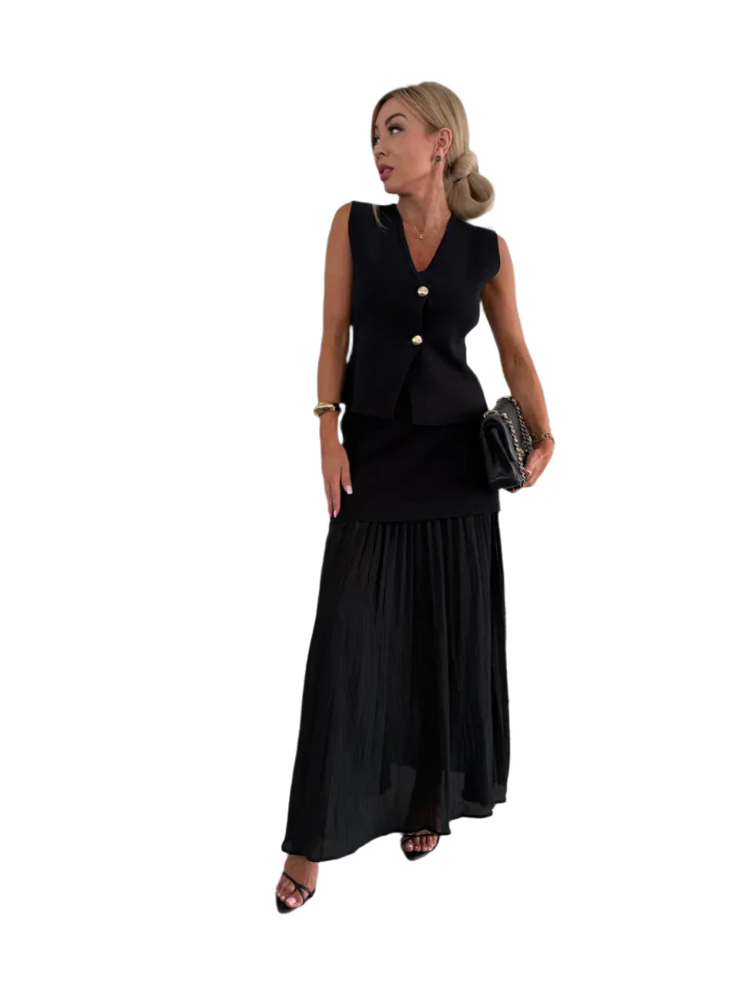 Clara – Elegantes Set mit Top und Rock