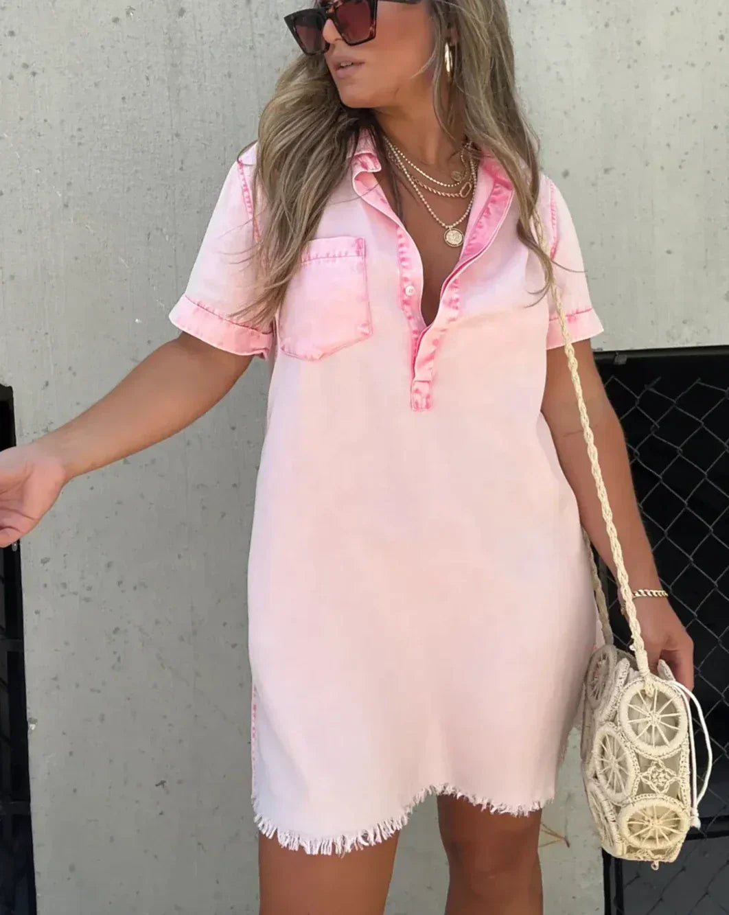 Susanne - Vestido de mezclilla elegante