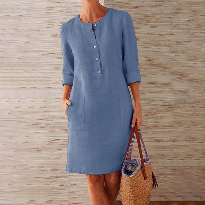 Ulrikke - Schickes kurzärmliges Kleid