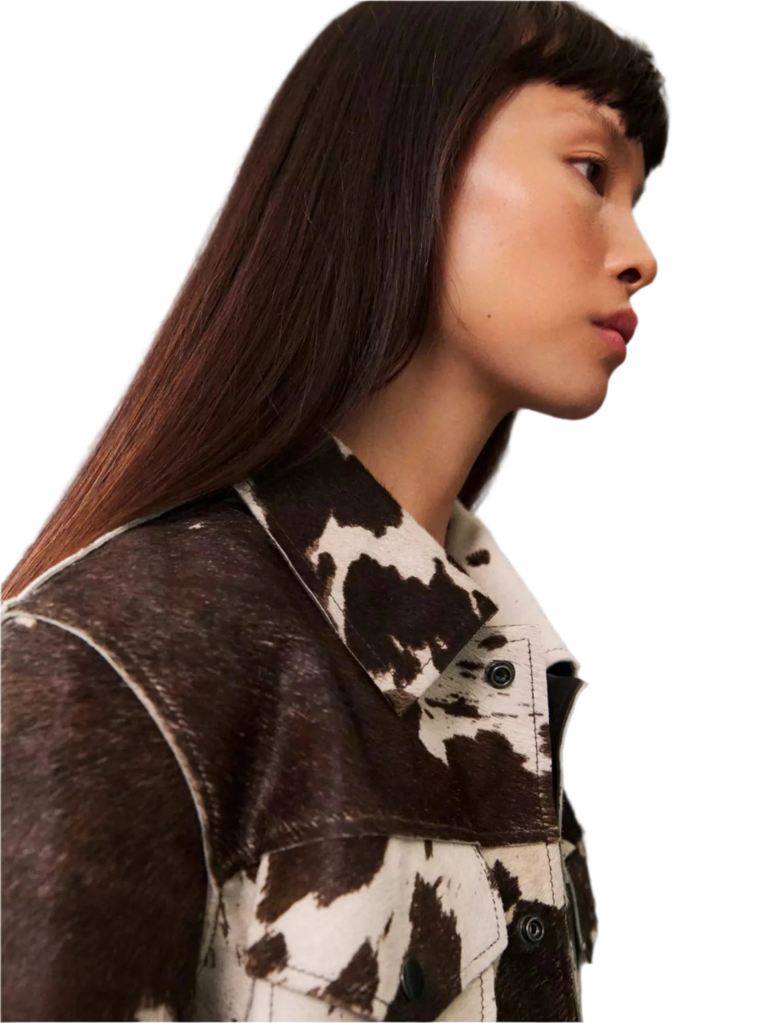 Eline RetroSnap – Jacke mit Koprint und Vintage-Charme