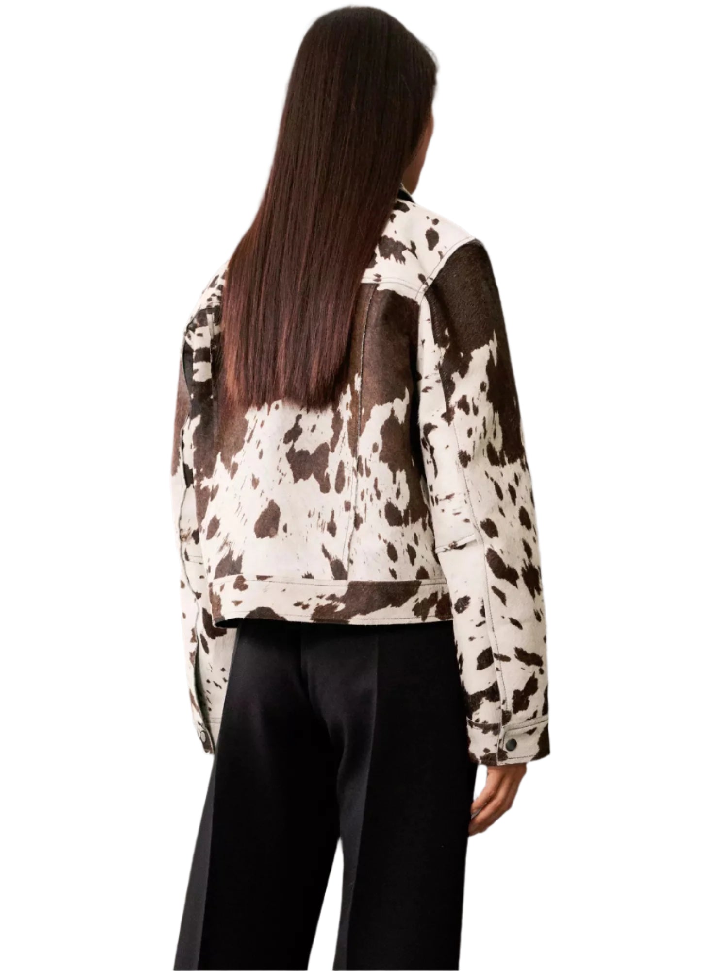 Eline RetroSnap – Jacke mit Koprint und Vintage-Charme