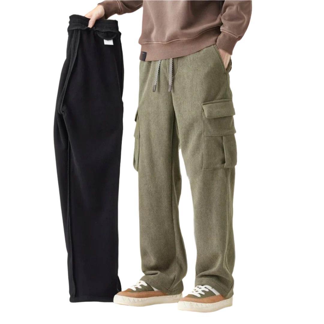 Bryson - Pantalons utilitaires à coupe décontractée