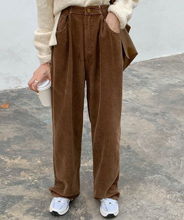 Emma | Stilfulde fløjlsbukser