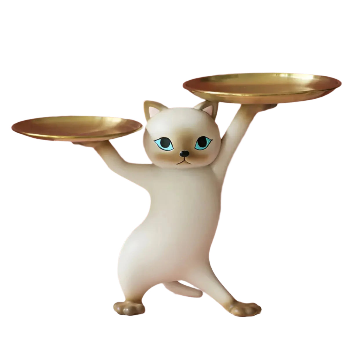 WhiskerCharm - Katzenförmiger Schmuckablage mit Charme