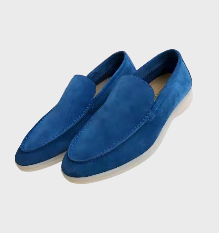 Kelvin - Elegante ruskindsloafers