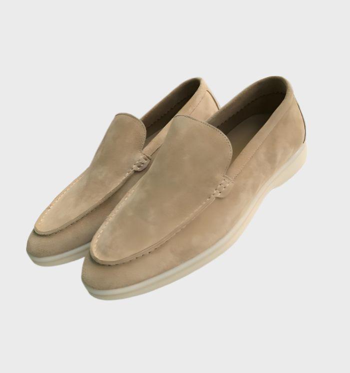 Kelvin - Elegante ruskindsloafers