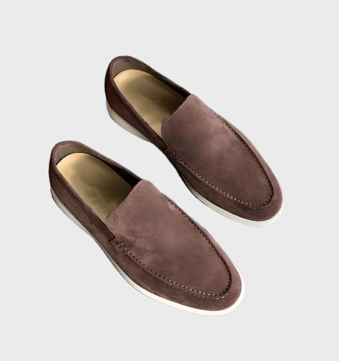 Kelvin - Elegante ruskindsloafers