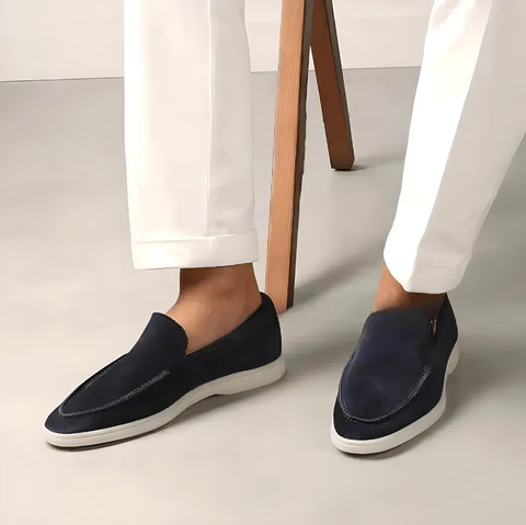 Kelvin - Elegante Loafers aus Rauleder