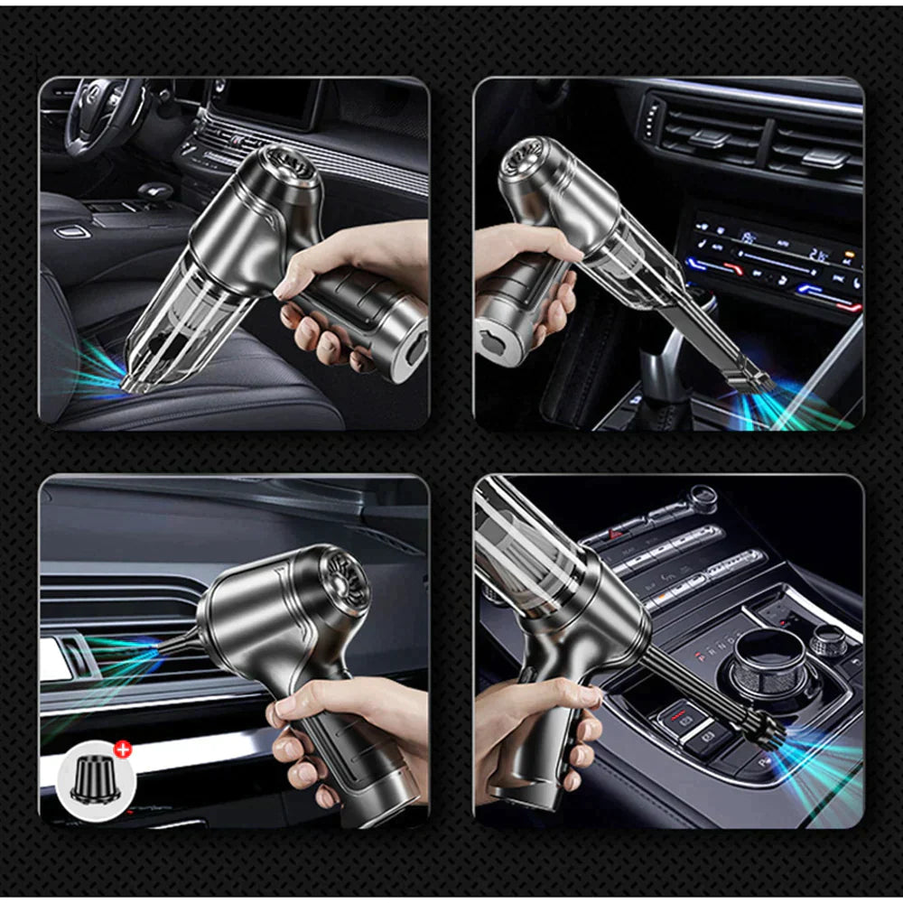 AeroClean – 3-in-1 kabelloser Mini-Handstaubsauger