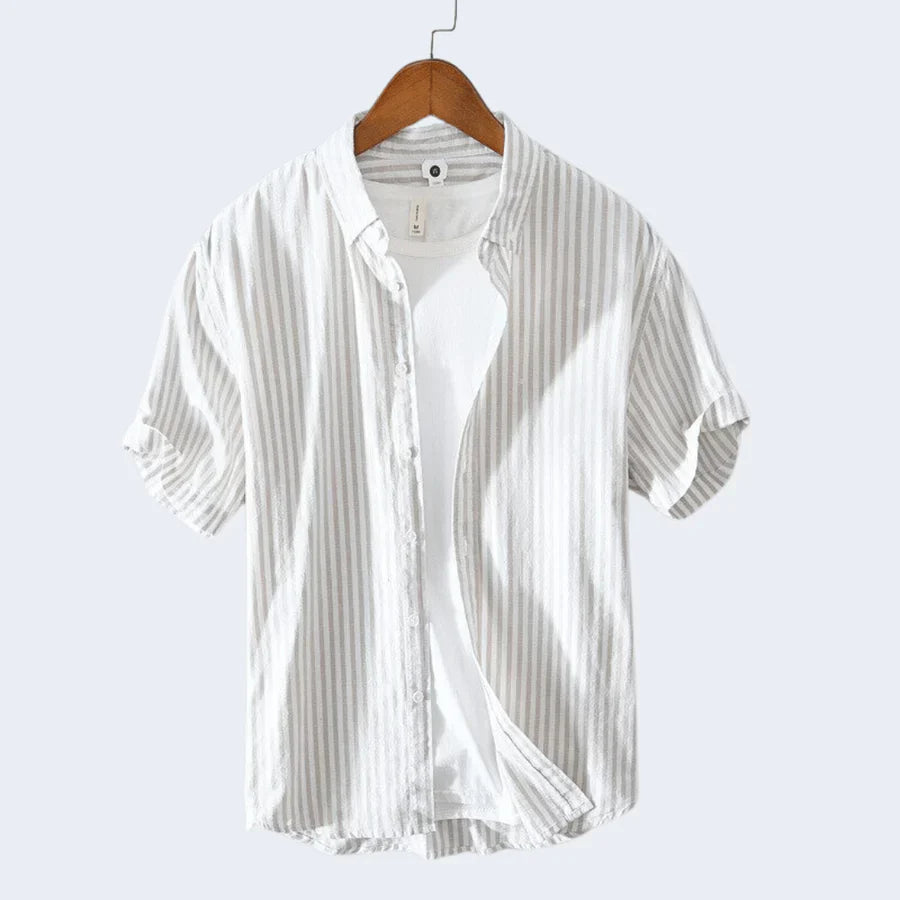 Leroy - Camisa con botones para hombres