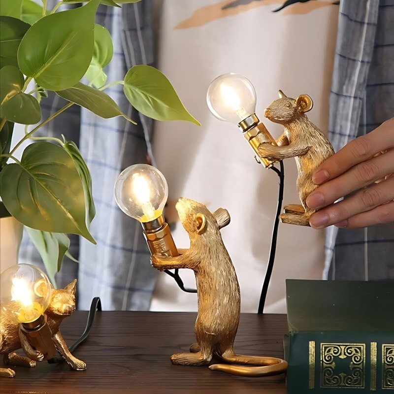 LumoMouse - Dekorative Tischlampe mit legendärer Mäuseform