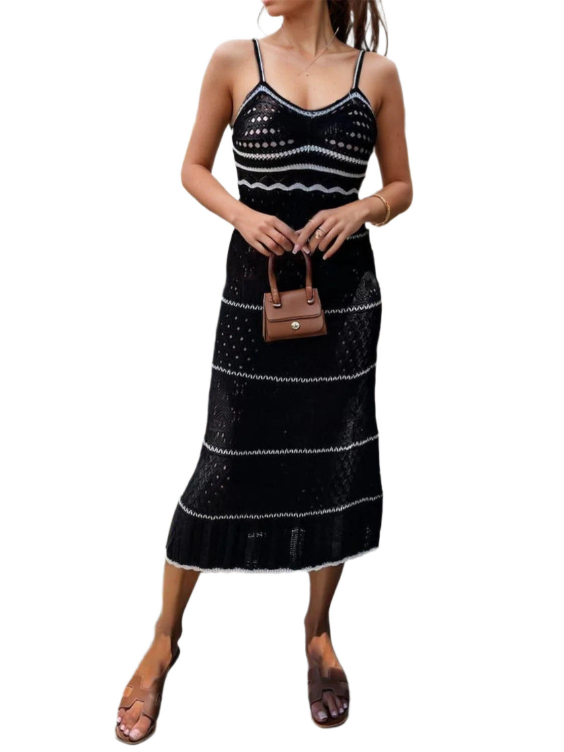 Sammy - Oberbekleidung für Spaghetti-Träger mit offenem Stich