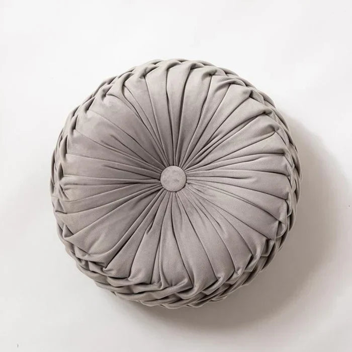 LuxePillow - Sofistizierte runde Kissen für zeitlosen Stil