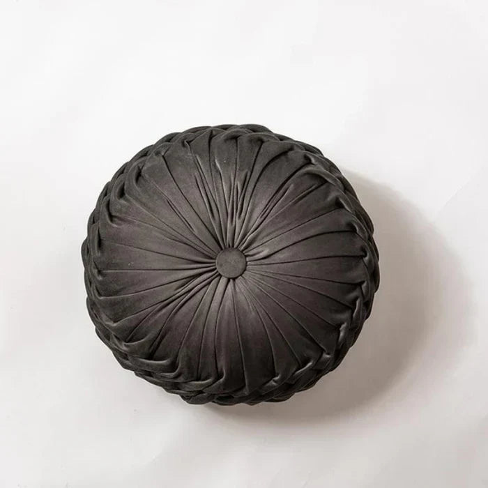 LuxePillow - Sofistizierte runde Kissen für zeitlosen Stil