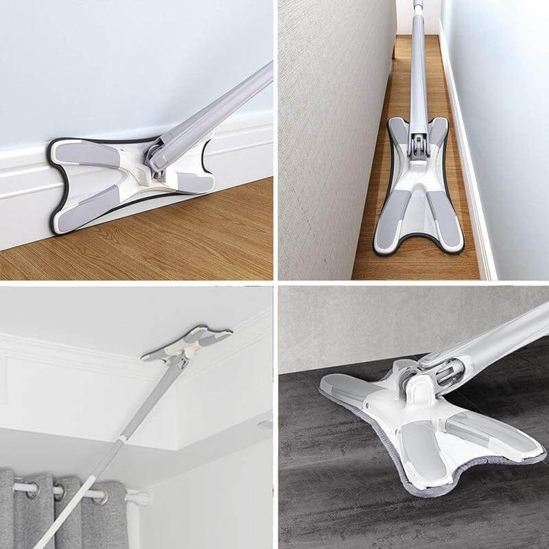 SwiftSpin 360° rotierender Mop – Mühelose Nass- und Trockensäuberung für ein makelloses Zuhause