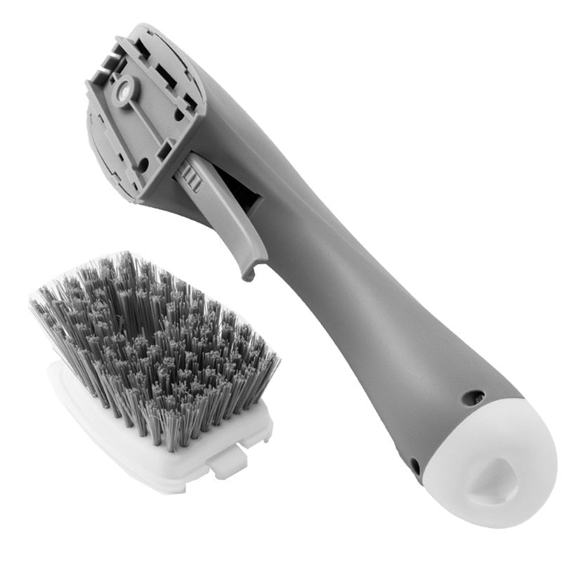 ScrubEase Pro Cleaning Brush – Multifunctional Scrubber with Built-In Soap Dispenser