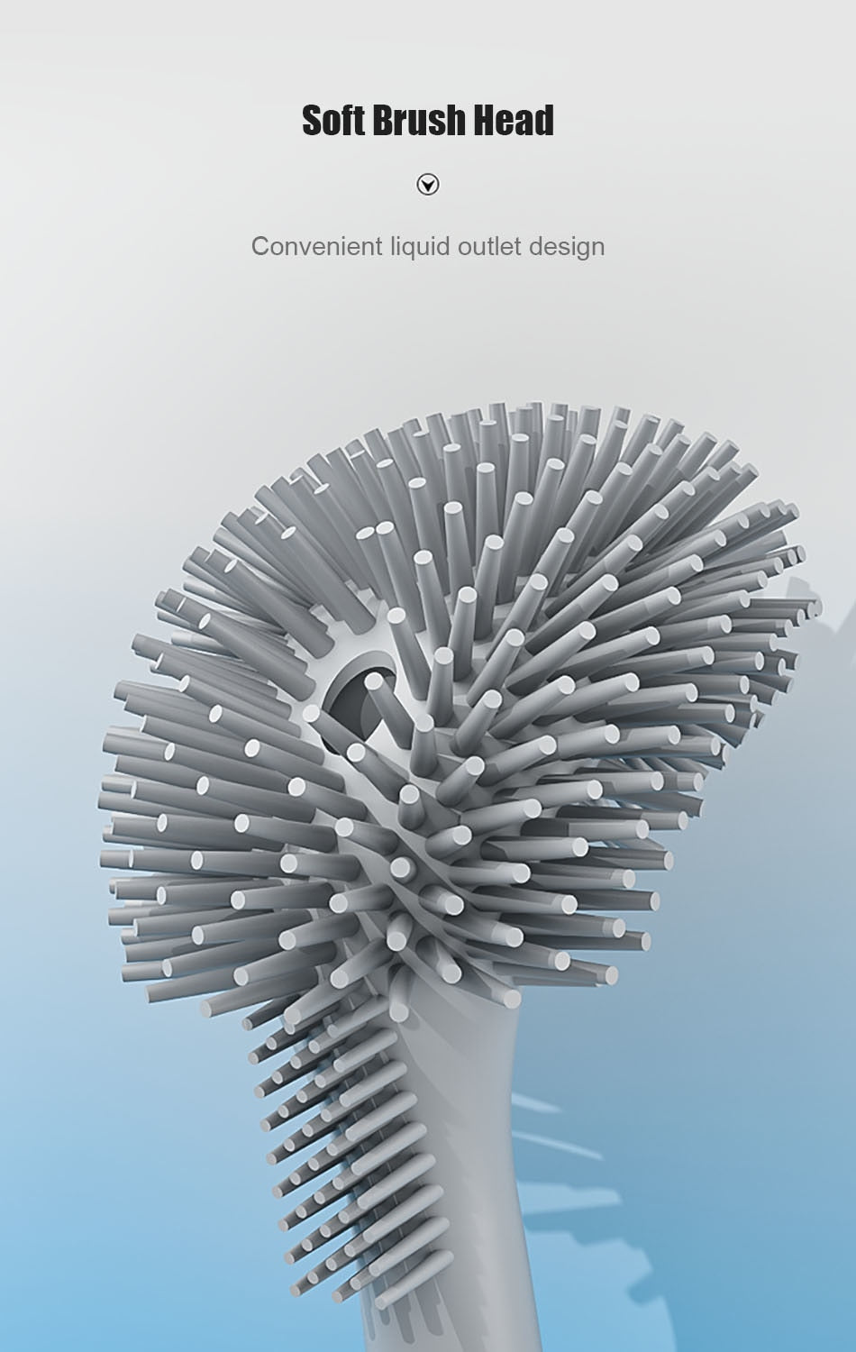 CleanEase – Selbstreinigende Toilettenbürste mit Spender