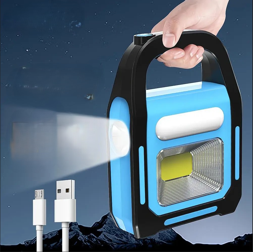 Tragbare LED-Leuchte und Powerbank | Notfall-Ladegerät für Outdoor-Abenteuer