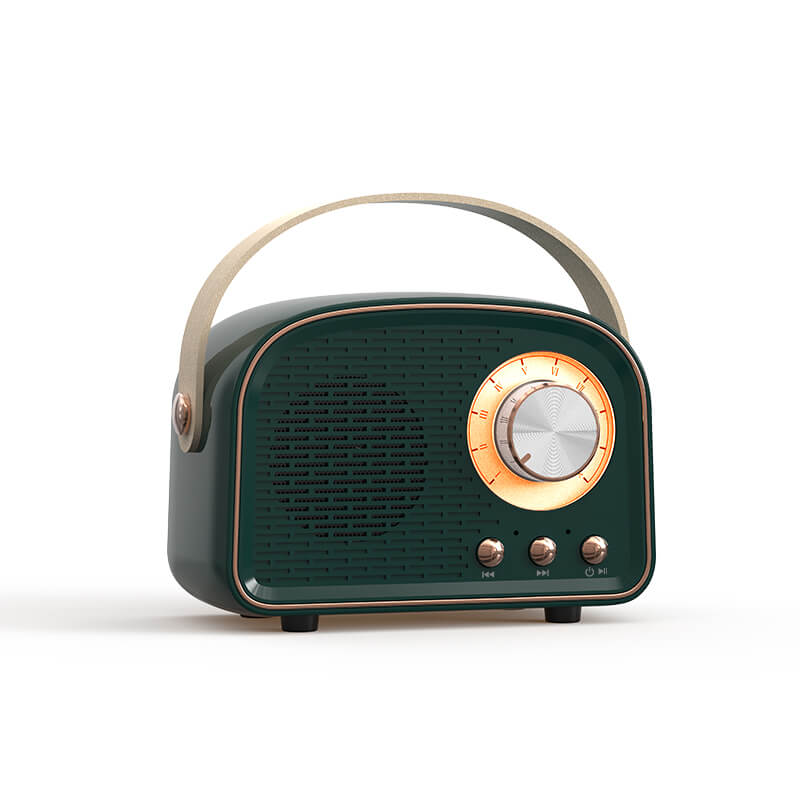 SoundEcho - Altavoz Bluetooth vintage con radio FM