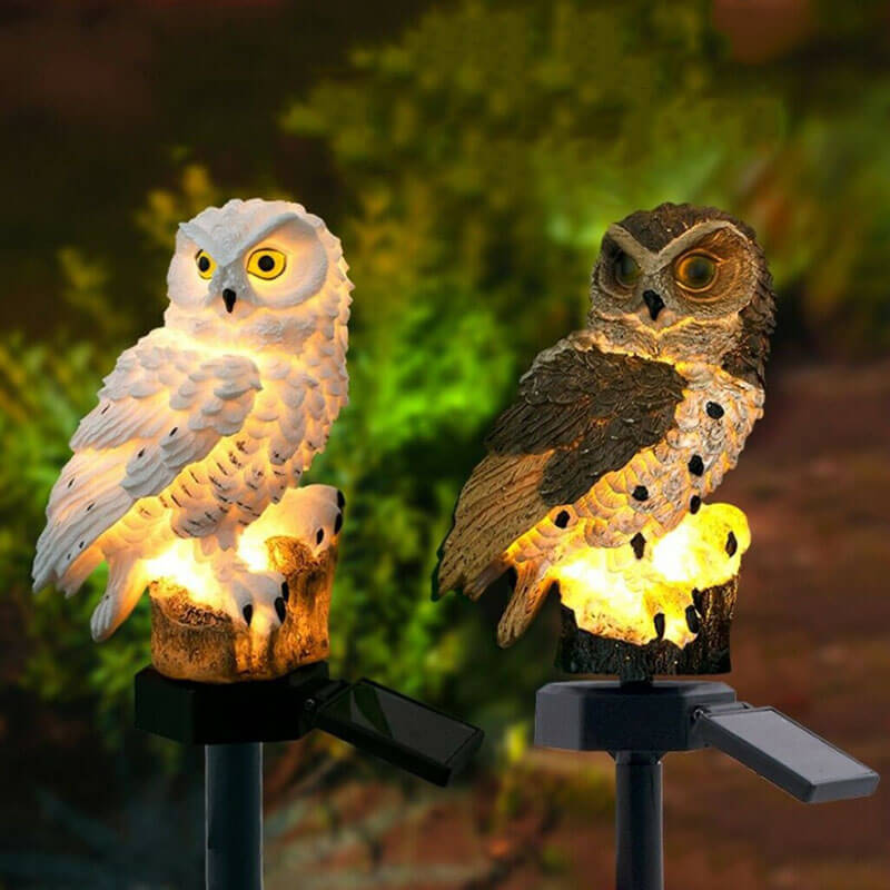 SolarOwl Laterne - Solarbetriebene havelampe