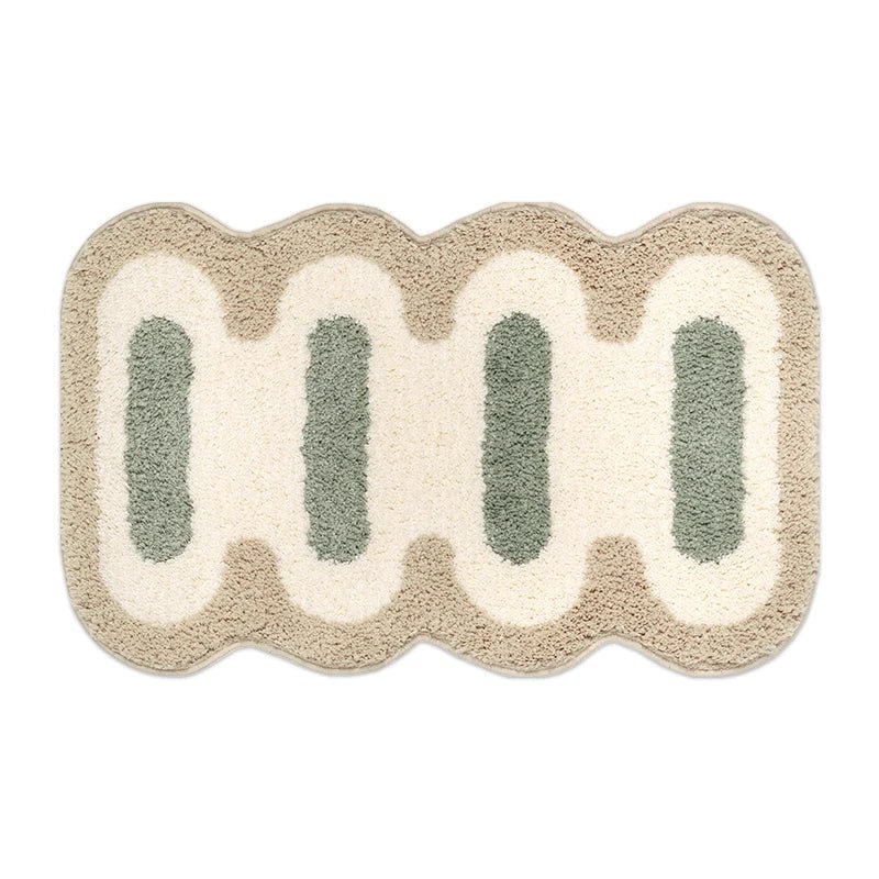 SoftShape Badmatte - Geometrischer Luxus für Ihr Badezimmer