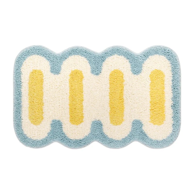 SoftShape Badmatte - Geometrischer Luxus für Ihr Badezimmer