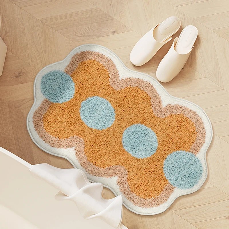 SoftShape Badmatte - Geometrischer Luxus für Ihr Badezimmer