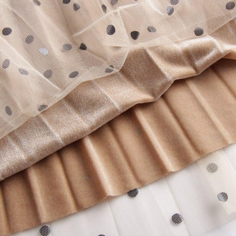 Frigg - Plissierte mittellange Rock