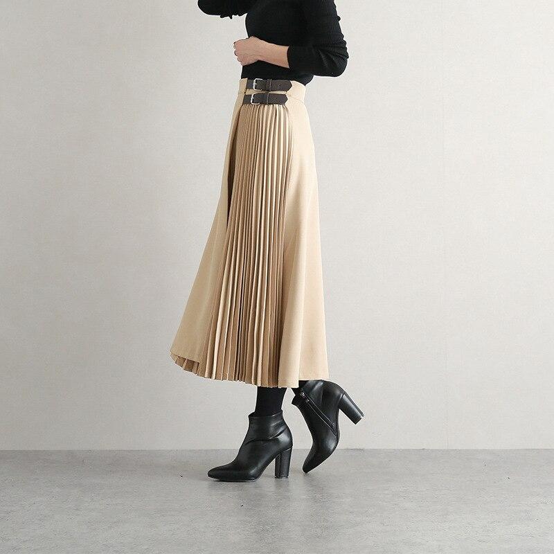 Inge - Lange plissierte Skirt