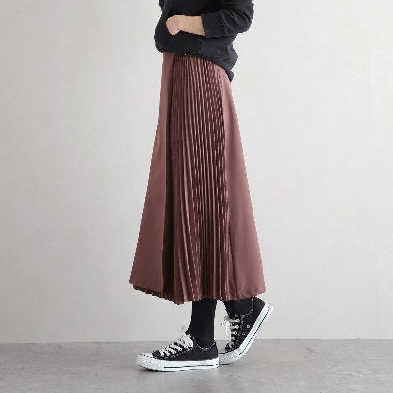 Inge - Lange plissierte Skirt