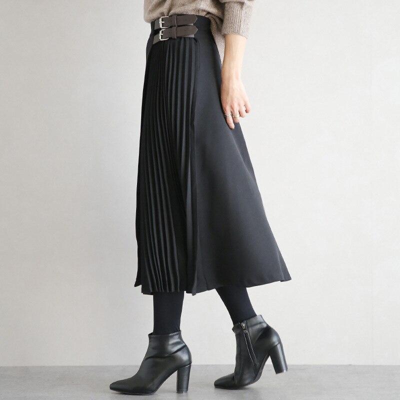 Inge - Lange plissierte Skirt