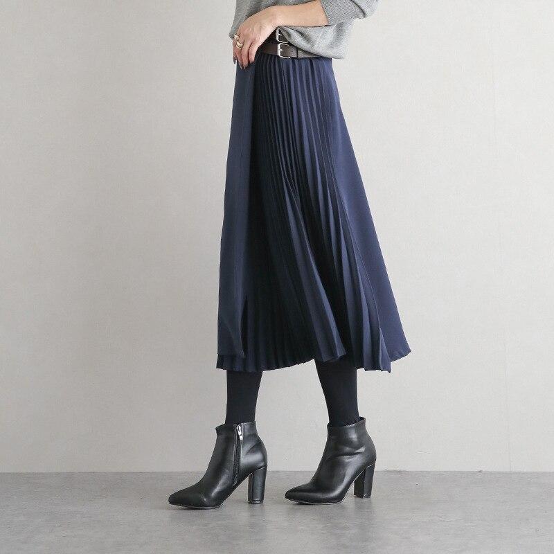 Inge - Lange plissierte Skirt