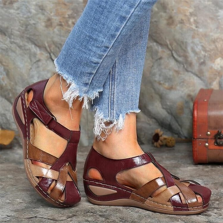 Ellen - Leichtgewicht-Sandalen mit atmungsaktiven Riemen